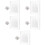 5Sets Transparent Acrylic Quilling Board DIY Paper Winder Tool Durable 8