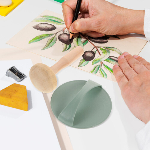 4Ensembles Kit Complète Outils De Gravure Bois Plastique Coloré 2