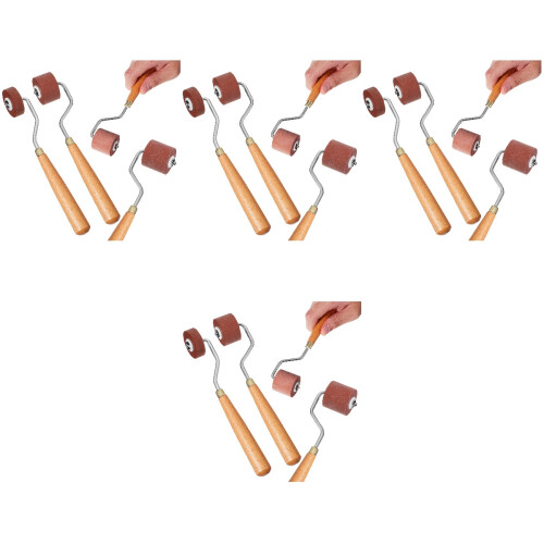 12St Rubber Rollers Met Ergonomisch Handvat Voor 2