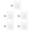 5Sets Transparent Acrylic Quilling Board DIY Paper Winder Tool Durable 7