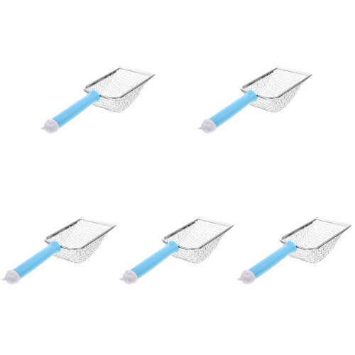 5Pièces Pelle À Litière Chat En Acier Inoxydable Multi Usage 2