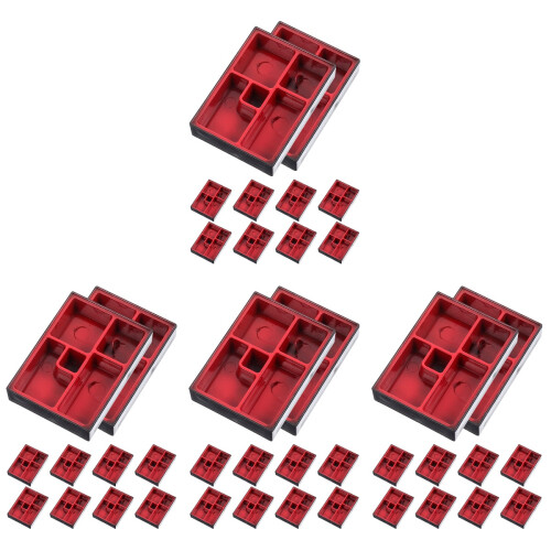 40Pcs Small Dish Models Mini House DIY Accessories Durable Decor 1