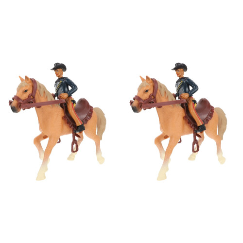 2Ensembles Modèles Chevaux Décoratifs Texture Lisse Pour Maison 1