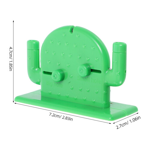 5Pièces Guide-Fil Vert Plastique Outil Couture Résistant 1