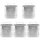 5Pcs Metal Chopstick Holder with Draining Rack for Kitchen 2