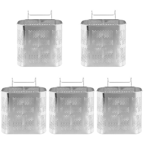 5Pcs Metal Chopstick Holder with Draining Rack for Kitchen 1