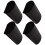 20Pcs Black Plastic Hanging Baskets for Rolling Cart Storage Organizer 3