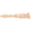3Pièces Appliques Bois Beige Accessoires Décoratifs DIY 1