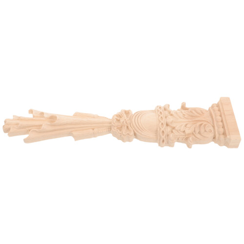 3Pièces Appliques Bois Beige Accessoires Décoratifs DIY