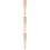 3Pièces Appliques Bois Beige Accessoires Décoratifs DIY 10