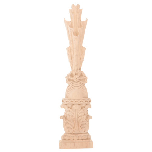 3Pièces Appliques Bois Beige Accessoires Décoratifs DIY 1