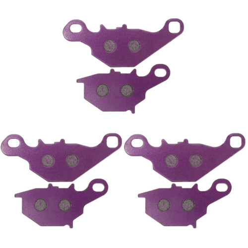 3Paires Plaquettes Violet Remplacement Facile Durable 2