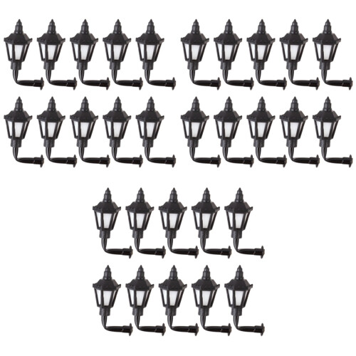 30Pcs Mini DIY Wall Lights Black Sand Table Ornament Decor 2