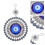 2Pcs Blue Eye Hanging Ornament Devil's Decor Charm 8