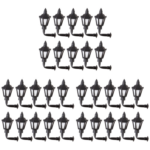 30Pcs Mini DIY Wall Lights Black Sand Table Ornament Decor 1