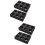 4Pcs Black Convenient Cup Holders Drink Carrier Tray for Coffee Tea 9