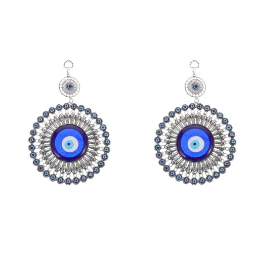 2Pcs Blue Eye Hanging Ornament Devil's Decor Charm 1