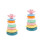 2Sets Kids Rainbow Ring Tower Toys Colorful Stacking Educational Game 4