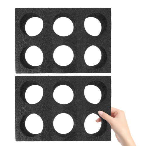 4Pcs Black Convenient Cup Holders Drink Carrier Tray for Coffee Tea 1