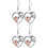 2Paires Boucles D'oreilles Stylées 5