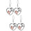 2Paires Boucles D'oreilles Stylées 7