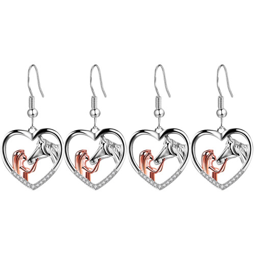 2Paires Boucles D'oreilles Stylées 1