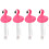 4Pièces Thermomètres Flottants ABS Multi Usage Couleur Flamant 4