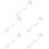 5Pcs Silver Manual Spiral Egg Whisk Stainless Steel Kitchen Stirrer 8
