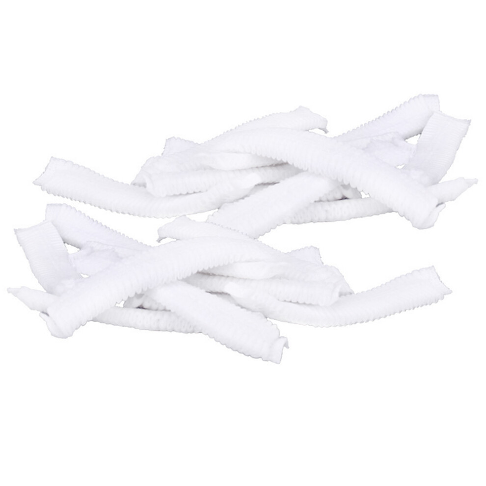 300Pcs Disposable White Hair Caps Comfortable Breathable Non-Woven 603036409924