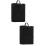 2Pcs Black Polyester Air Fryer Covers Home Kitchen Appliance Protector 7