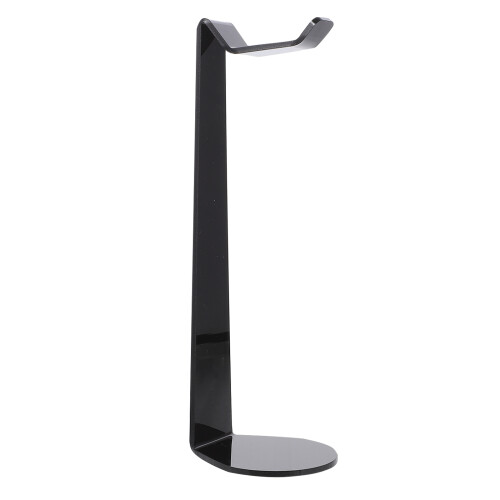 5Pcs Black Headset Rack Acrylic Headphone Display Stand