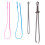 2Sets Portable Sewing Threading Tool Assorted Color Easy Use Threader 8