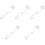 5Pcs Silver Manual Spiral Egg Whisk Stainless Steel Kitchen Stirrer 5