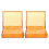 4St Plastic Ampulopbergdoos Amber Lichtdichte Organizer 1