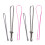 2Sets Portable Sewing Threading Tool Assorted Color Easy Use Threader 11