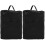 2Pcs Black Polyester Air Fryer Covers Home Kitchen Appliance Protector 3