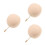 3Pcs Versatile Rubber Gas Sampling Bladders for Lab and Industry Beige 4