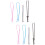 2Sets Portable Sewing Threading Tool Assorted Color Easy Use Threader 7