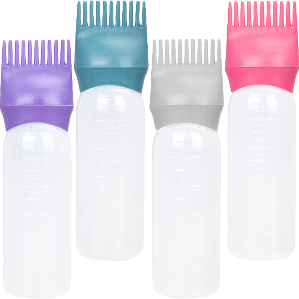 Solustre 16Pcs Hair Dry Cleaning Comb Bottles For Coloring Assorted