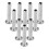 40Pcs Silver Umbrella Connector Rivets Durable Alloy Replacement Parts 1