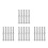 40Pcs Silver Umbrella Connector Rivets Durable Alloy Replacement Parts 4
