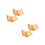 4St Plastic Ampulopbergdoos Amber Lichtdichte Organizer 8