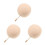 3Pcs Versatile Rubber Gas Sampling Bladders for Lab and Industry Beige 7