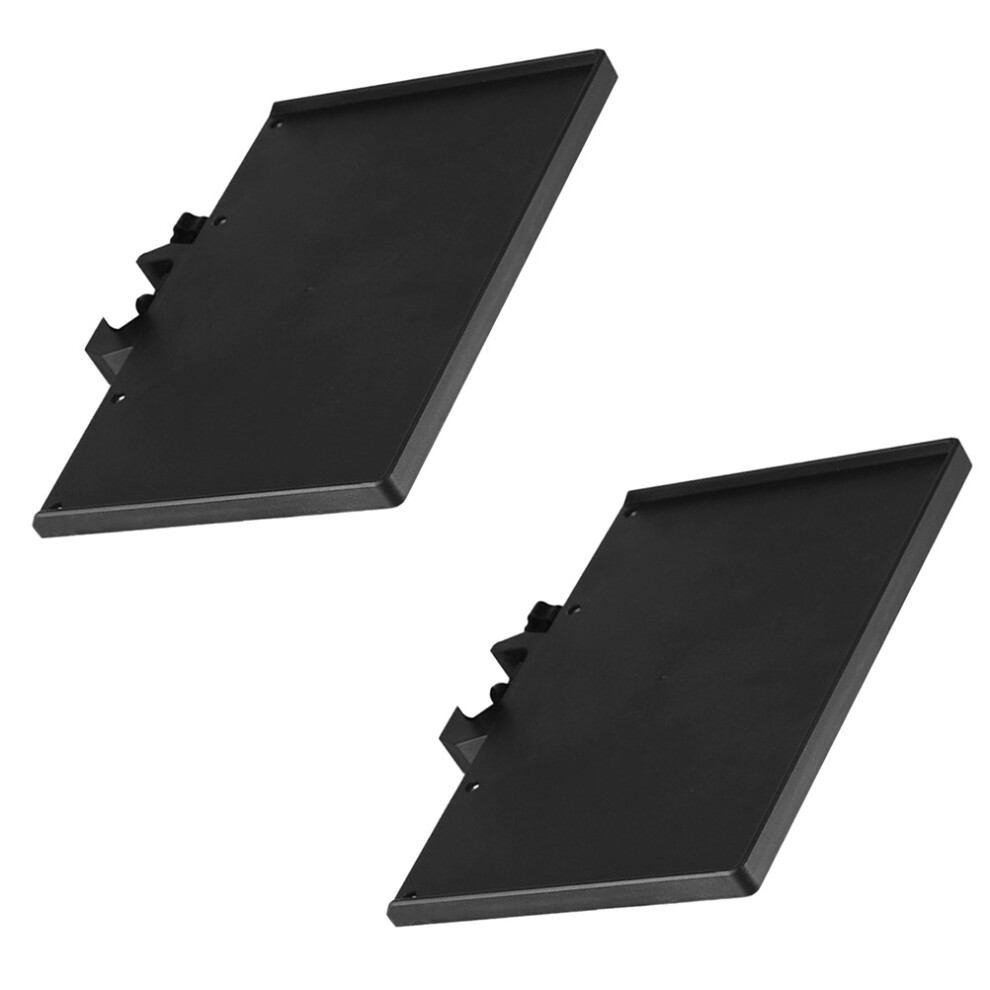 6Pcs Abs+Metal Microphone Stand Trays With Sound Broadcast Rack Black 3011827812087