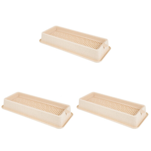 3St Creatieve Kattengras Planter Lichtgewicht Plastic Hydrocultuur Box 2
