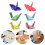 42Pcs Premium Ceramic Chopsticks Rest Rack Paper Crane Design Holder 9