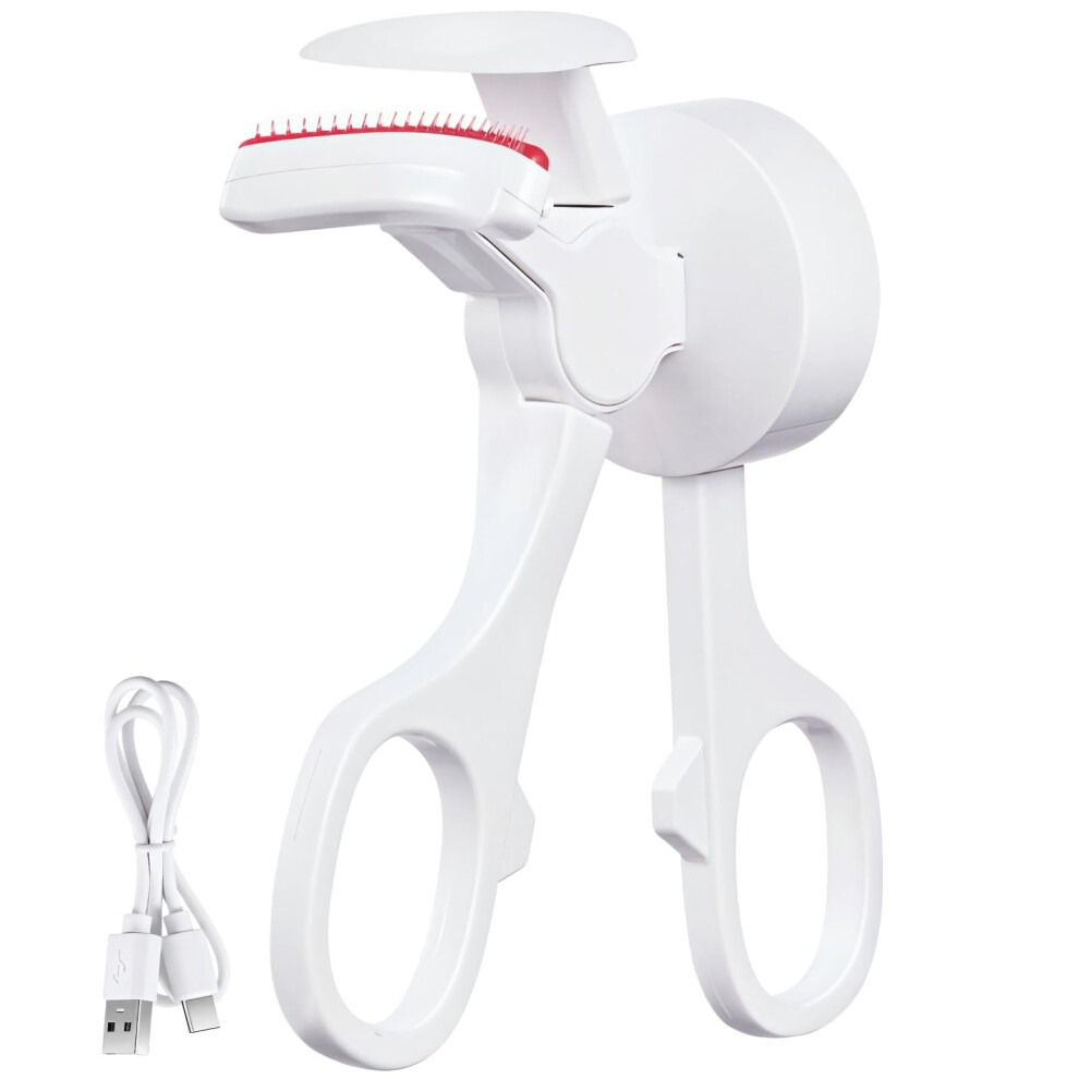 Heated Eyelash Curler USB Rechargeable Electric Lash Curler with 3 Temperature Settings 10s HeatUp