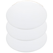 9Pcs White Iron Blank Sign Blanks for DIY Metal Crafting and Wall Art