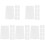 500Pcs White Cushion Foam Wrap Sheets for Storage and Moving 4