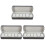3Pcs Watch Storage Box 6 Slots Black Portable Organizer 4